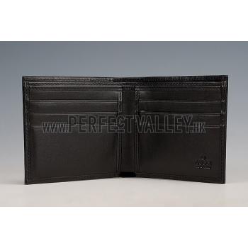 Gucci Supreme Bi-Fold Canvas Wallet Black