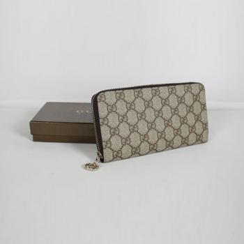 Gucci Wallet 212110 Grey Small Ladies Wallet