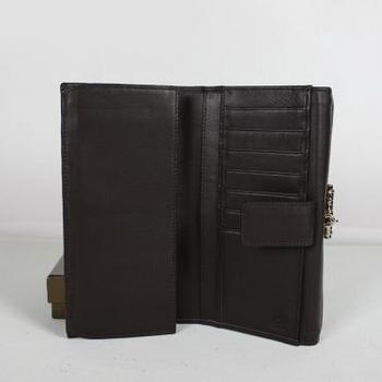 Gucci Wallet 240430 Coffee Canvas Wallet