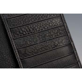 Gucci Long Wallet Black Leather