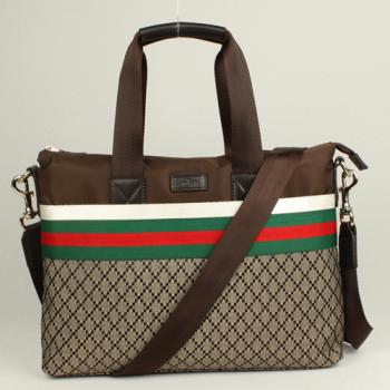 Gucci Tote bags 268105 Khaki Canvas Large Bag