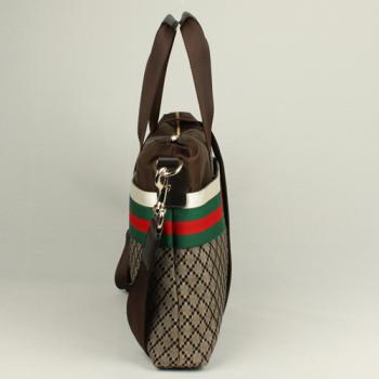 Gucci Tote bags 268105 Khaki Canvas Large Bag