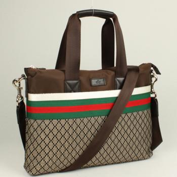 Gucci Tote bags 268105 Khaki Canvas Large Bag