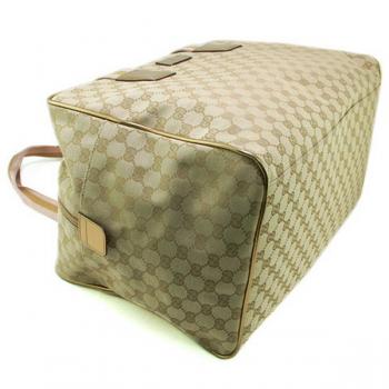 Gucci Travel Cases 153240 Gold Canvas Large