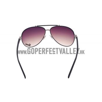 Gucci Aviator With Gucci Logo Black Sunglasses 307824