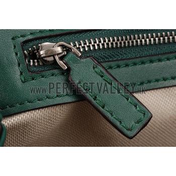 Replica Gucci Bamboo Daily Blooms Bag Emerald Green