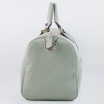 Gucci  Handle bags 193603 Green Cow Leather Medium Bag