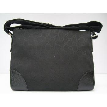 Gucci Messenger bags 114273 Black Canvas Small Handbag