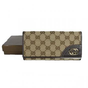 Gucci Wallet 181593 Khaki Small Ladies Bag