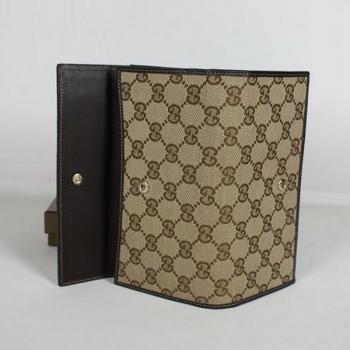 Gucci Wallet 245723 Khaki Canvas Ladies Handbags Replica