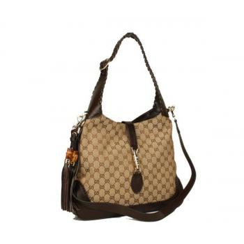 Gucci Shoulder bags 246907 Coffee Large Ladies Handbags