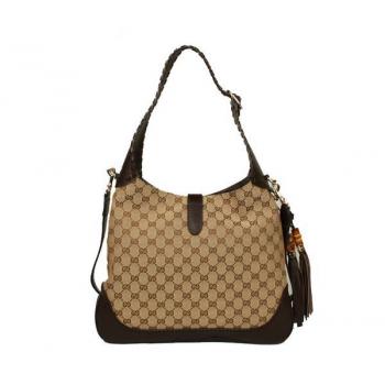 Gucci Shoulder bags 246907 Coffee Large Ladies Handbags