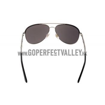 Gucci Ultra-light Aviator Silver Frame Sunglasses 308206