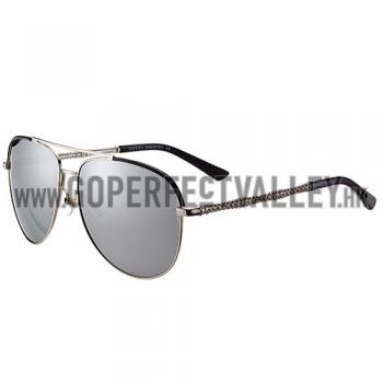 Gucci Ultra-light Aviator Silver Frame Sunglasses 308206