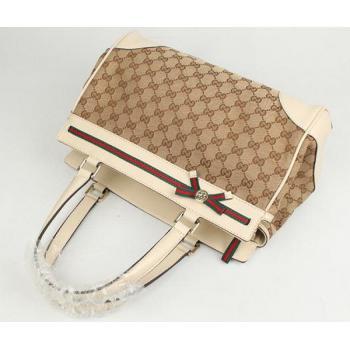 Cheap Gucci Shoulder bags 257063 Canvas Medium Ladies Bag