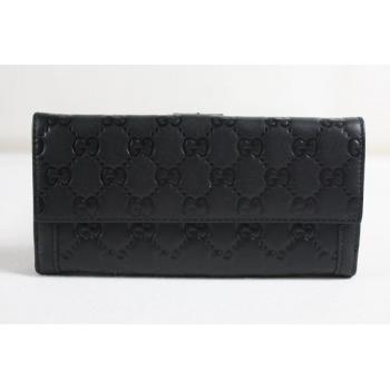 Gucci Wallet 181648 Black Accessory Ladies