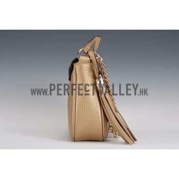 Gucci Soho Leather Shoulder Bag Gold 18926779