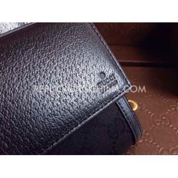 Cheap Gucci Brown Calfskin Clutch Wallet Replica HM08993