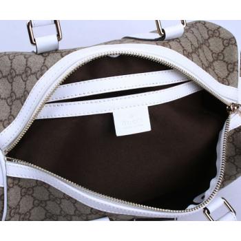 Gucci  Handle bags 193603 White Canvas HandBags