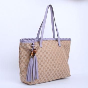 Gucci Tote bags 218499 Purple Large Ladies Bags