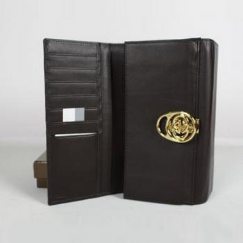 Gucci Wallet 224225 Brown Canvas Wallet