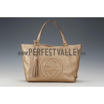 Cheap Gucci Soho  Handle Bag Gold