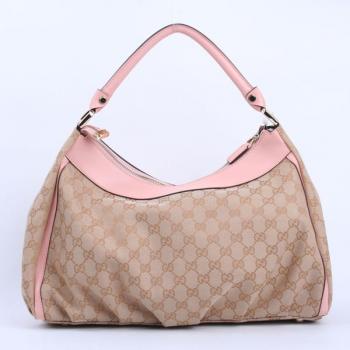 Cheap Gucci Hobo bags 189833 Canvas Cross Body Bag Ladies