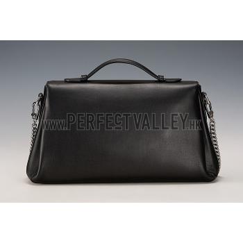 Gucci Interlocking Large Shoulder Bag Black