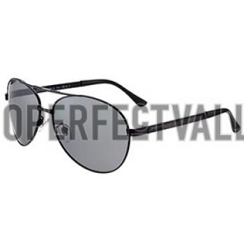 Cheap Gucci Aviator Wrap Black Frame Sunglasses 308208