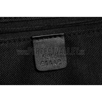 Cheap Gucci GG Supreme Black Wheeled Suitcase 18926975