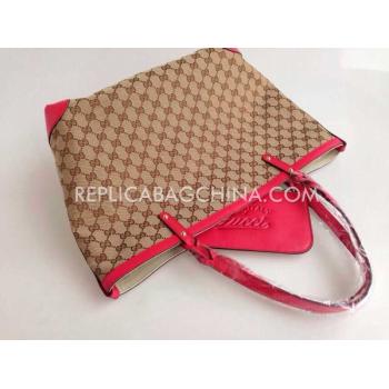 Gucci Handbag Calfskin Shopping Bag New Arrival Brown Replica