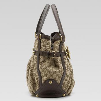 Cheap Gucci Shoulder bags 203546 Apricot Canvas Ladies Bag