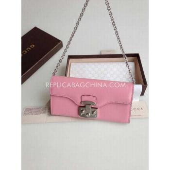 Gucci Handbag Shoulder Bag Calfskin Pink