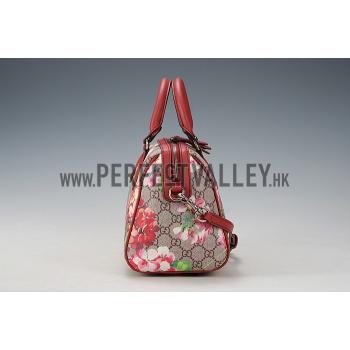 Gucci Boston Blooms Supreme Canvas Bag Replica