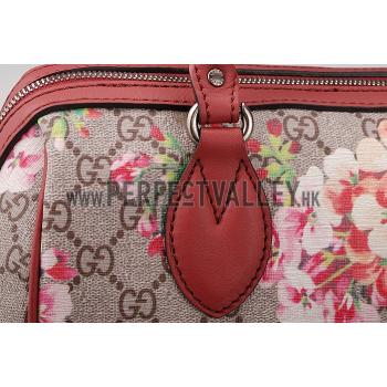 Gucci Boston Blooms Supreme Canvas Bag Replica