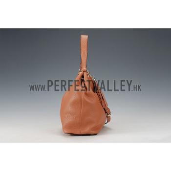 Gucci Soho Leather Hobo Brown