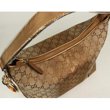 Gucci Hobo bags 269958 Khaki Small Ladies