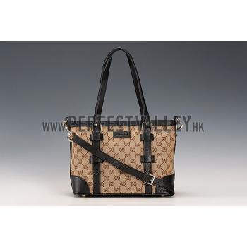 Cheap Gucci GG Small  Tote Black Bag