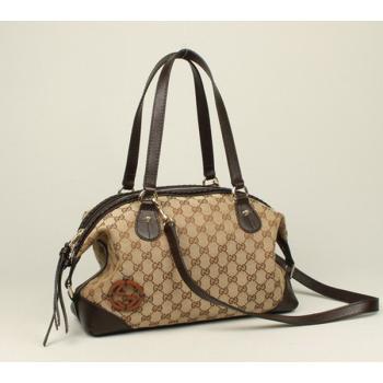 Gucci Shoulder bags 296898 Coffee Medium Ladies Bags