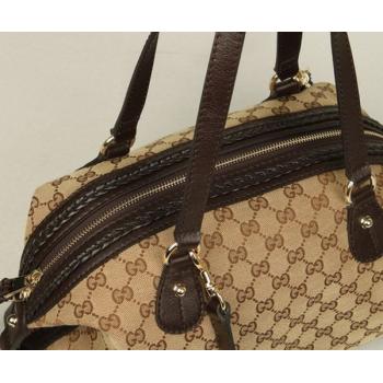 Gucci Shoulder bags 296898 Coffee Medium Ladies Bags