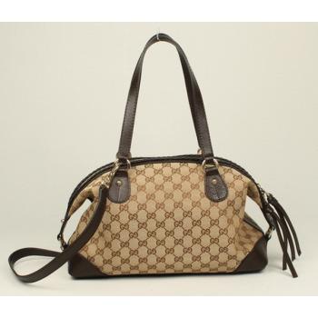 Gucci Shoulder bags 296898 Coffee Medium Ladies Bags