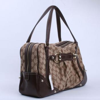 Gucci Shoulder bags 211967 Coffee Large Ladies Handbags Replica