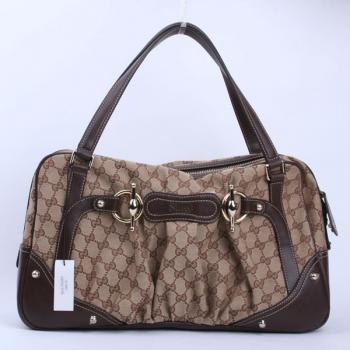 Gucci Shoulder bags 211967 Coffee Large Ladies Handbags Replica