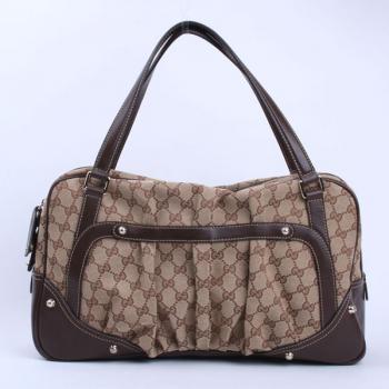 Gucci Shoulder bags 211967 Coffee Large Ladies Handbags Replica