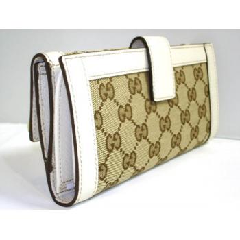 Gucci Wallet 153211 White Wallet Ladies