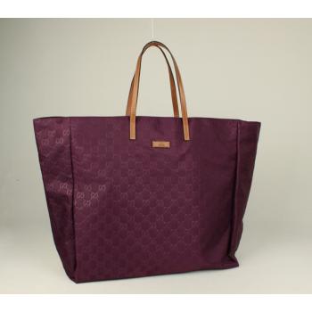 Cheap Gucci Tote bags 286198 Purple Nylon HandBags