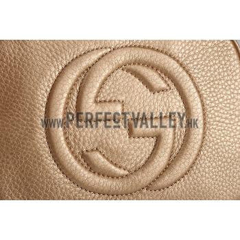 Replica Gucci Soho Disco Shoulder Strap Bag Gold 18926774