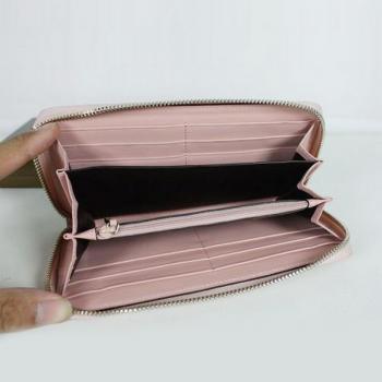 Cheap Gucci Wallet 233025 Pink Canvas Wallet