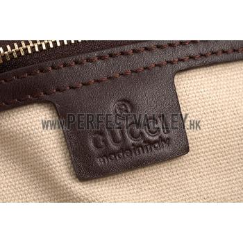 Gucci Ramble Ebony/Brown Tote