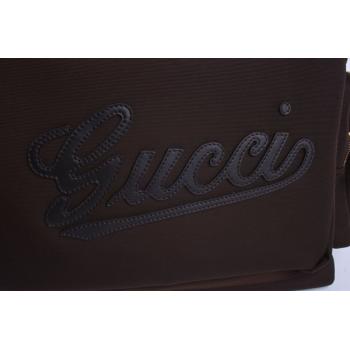 Gucci Tote bags 10801 Coffee Canvas Unisex Handbags